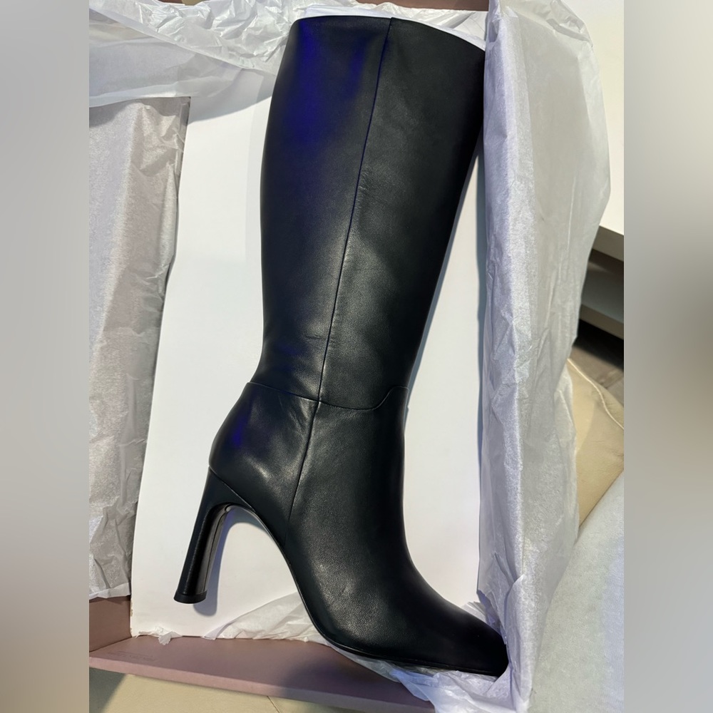 SARTO A-Flexa High Boots Black Wide Calf 7.5M